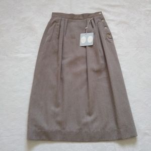 New🎀 Dior vintage Y2K 90s wool pleats pockets skirt
